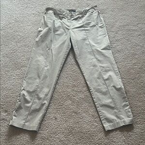 BCBGMaxAzria Women's Khaki Capris